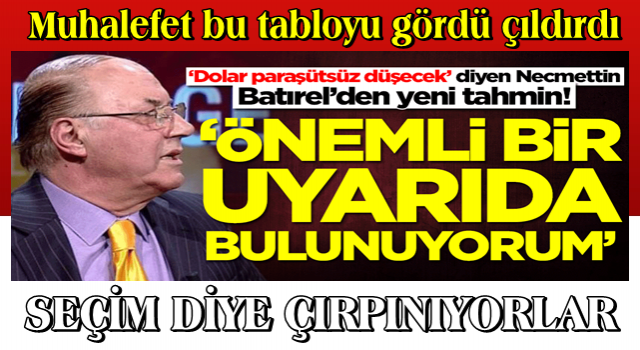 ‘Dolar paraşütsüz düşecek’ diyen Necmettin Batırel’den yeni tahmin: Önemli bir uyarıda bulunuyorum