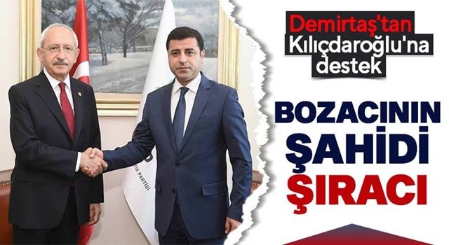 Kılıçdaroğlu’nun helalleşme çağrısına Demirtaş’tan destek