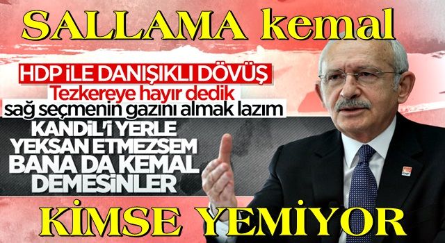 Tezkereye 'hayır' diyen Kılıçdaroğlu'ndan güldüren sözler: Kandil'i yerle yeksan edeceğim