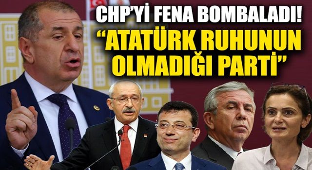 Ümit Özdağ CHP'yi böyle bombaladı!