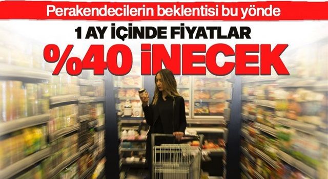 Bir ay içinde yüzde 40’lık indirim bekleniyor