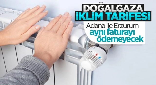 Kademeli doğalgaz tarifesinde faturalara iklim ayarı