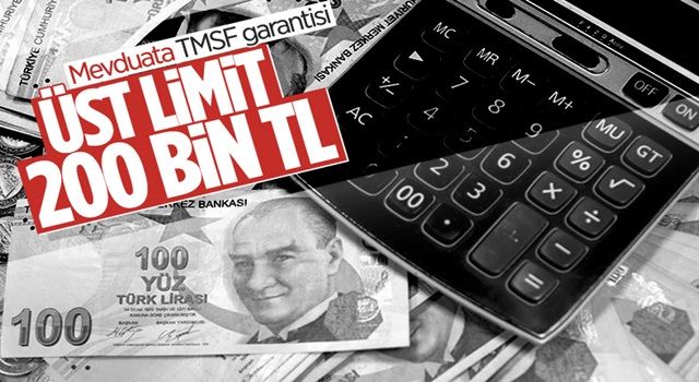 TMSF garantisinin üst limiti 200 bin TL'ye çıkarıldı