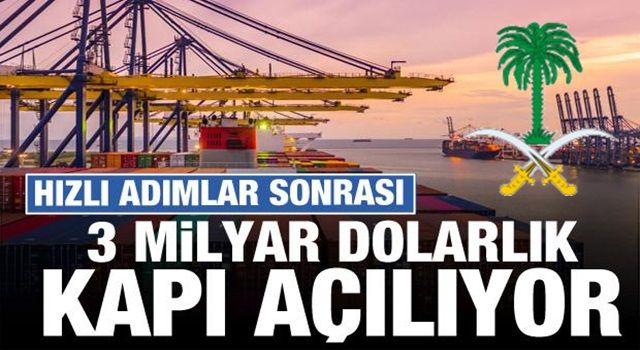 3 milyar dolarlık kapı açılıyor! Ambargo kaldırıldı