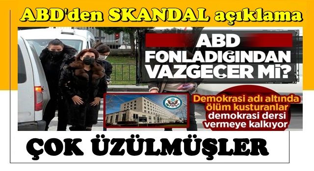 ABD'den Sedef Kabaş hakkında skandal son dakika açıklaması .