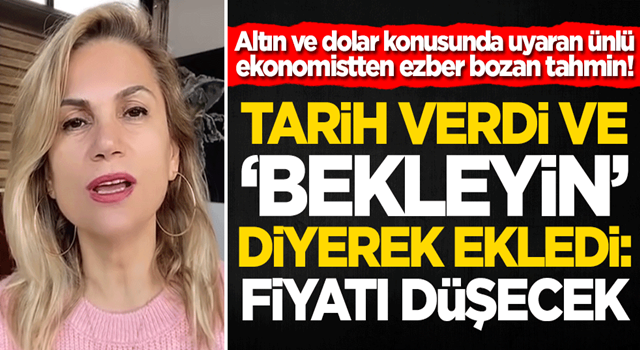 Altın ve dolar konusunda uyaran ekonomist Hatice Kolçak bu kez konut fiyatları için tarih verdi: Fiyatları düşecek! Bekleyin