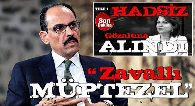 Cumhurbaşkanlığı Sözcüsü Kalın'dan Sedef Kabaş isimli gazeteci kılıklı provokatör'e sert tepki: ''Zavallı müptezel''