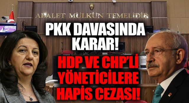 Gaziantep'te terör örgütü PKK davası: 91 sanıktan 57'sine hapis cezası