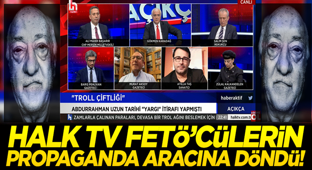 Halk TV'de FETÖ propagandası! Murat Aksoy ve Atilla Taş canlı yayında konuştu