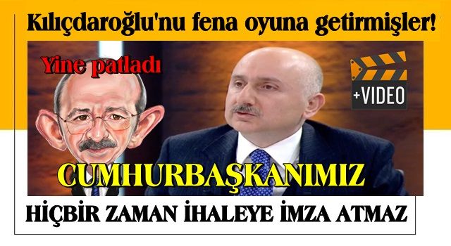 Kılıçdaroğlu'nu fena oyuna getirmişler! Sunucu bile şaşkına döndü!