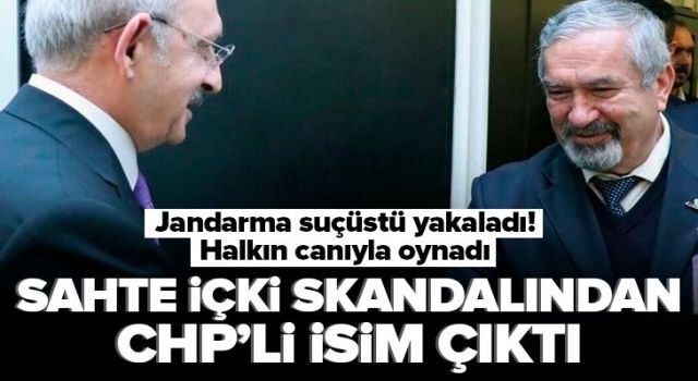 Sahte içki skandalından CHP'li İrfan Göktürk çıktı! Suçüstü yakalandılar .