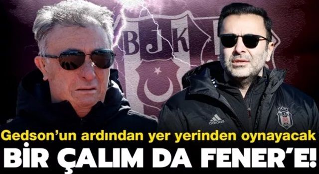 Beşiktaş'tan bir çalım da Fenerbahçe'ye! Gedson Fernandes'in ardından flaş hamle