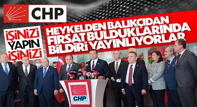 CHP'li 11 büyükşehir belediyesinden yeni bildiri