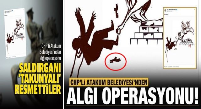 CHP'li Atakum Belediyesi'nden algı operasyonu: Saldırıyı böyle gösterdiler!