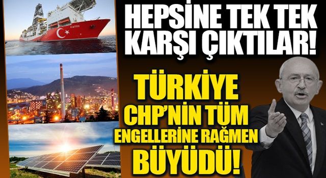 CHP'ye kalsa bu yatırımlar olmazdı