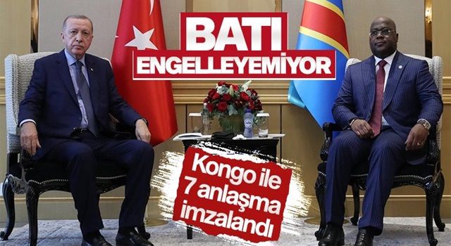 Cumhurbaşkanı Erdoğan, Afrika turunun ilk etabı Kongo Demokratik Cumhuriyeti’nde