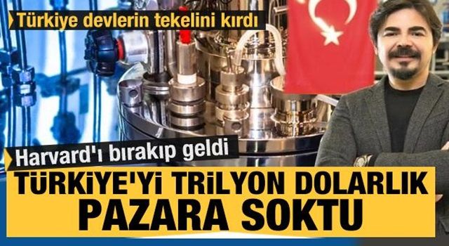 Harvard'ı bırakıp geldi Türkiye'yi trilyon dolarlık enzim pazarına soktu