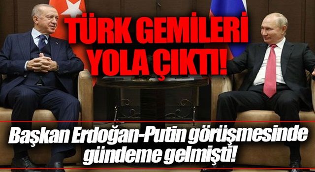 Başkan Erdoğan-Putin görüşmesinde gündeme gelmişti! Ayçiçek yağı taşıyan 4 Türk gemisi yolda