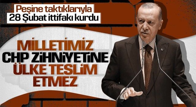 Erdoğan’dan 6’lı ittifak yorumu: Bizi kah güldürüyor, kah hayrete düşürüyor, kah hüzünlendiriyorlar