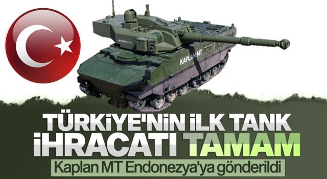 FNSS firması, Türkiye’nin ilk tank ihracatını tamamladı