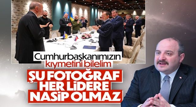 Mustafa Varank: Müzakerelerdeki alkış her lidere nasip olmaz