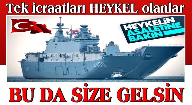 TCG Anadolu’nun deniz testleri başladı