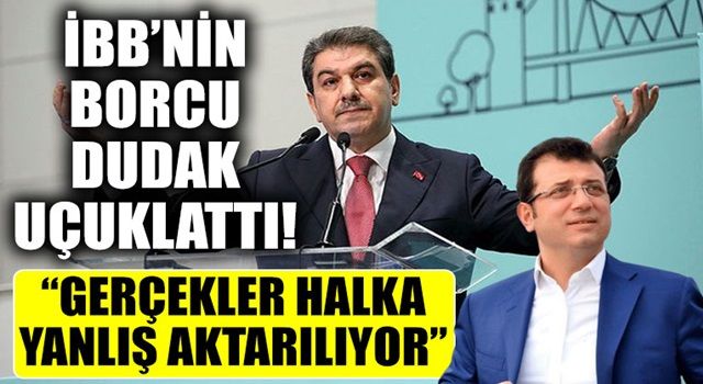 Tevfik Göksu açıkladı! İBB'nin borcu dudak uçuklattı!