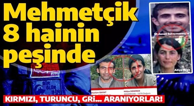 Abluka Operasyonu hız kesmeden devam ediyor! Mehmetçik 8 PKK'lı hainin peşinde