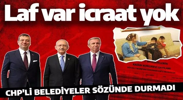 İçişleri Bakanlığı 81 ile yazı gönderdi CHP'li belediyeler sözünde durmadı