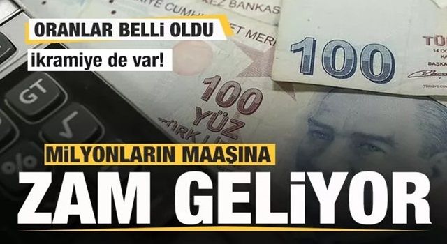 Memur ve emekliye zam! Oranlar belli oldu! İkramiye de var