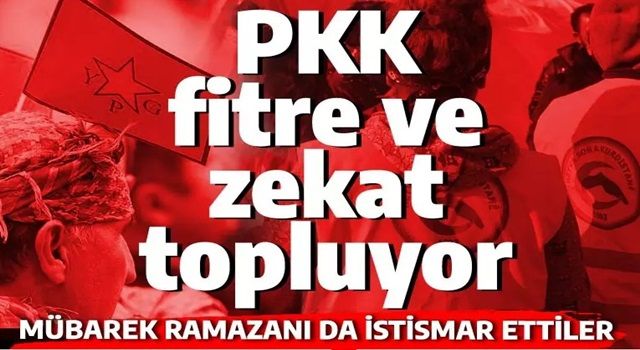 PKK fitre ve zekat topluyor: Sözde Kürt Kızılayı'na SMS atanın hesabından 10 Avro çekiliyor