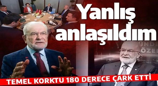 "Üçüncü ittifak olabilir" diyen Temel Karamollaoğlu'nu kim korkuttu: Yanlış anlaşılmış