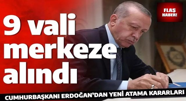 20 ilin valisi değişti! Resmi Gazete'de yayımlandı