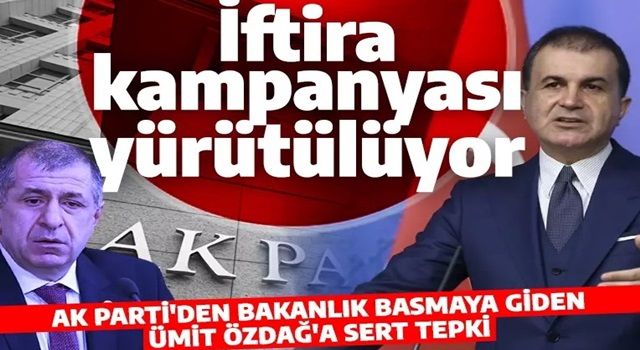 AK Parti'den Bakan Soylu'ya destek! 'İftira kampanyaları açık provokasyondur'