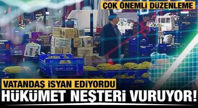 Hallerde "mafya" yapılanmasına son! Hal Yasası’nda aracısız satışa vergi muafiyeti geliyor