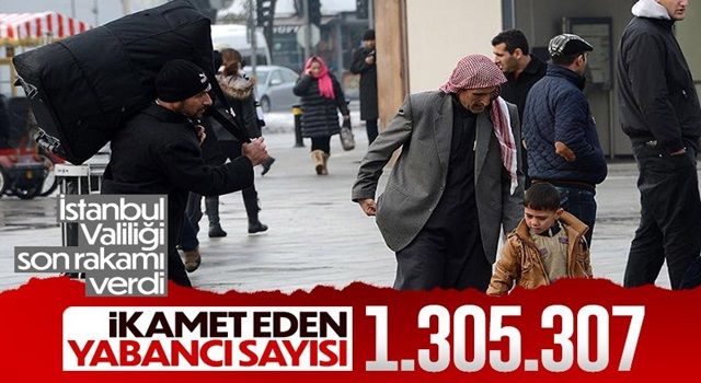 İstanbul'da ikamet eden yabancı sayısı açıklandı