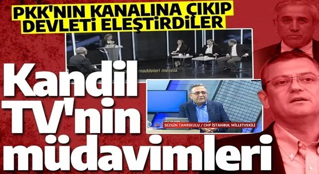 Kandil TV'nin müdavimleri! HDP'ye destek, Mehmetçiğe hakaret