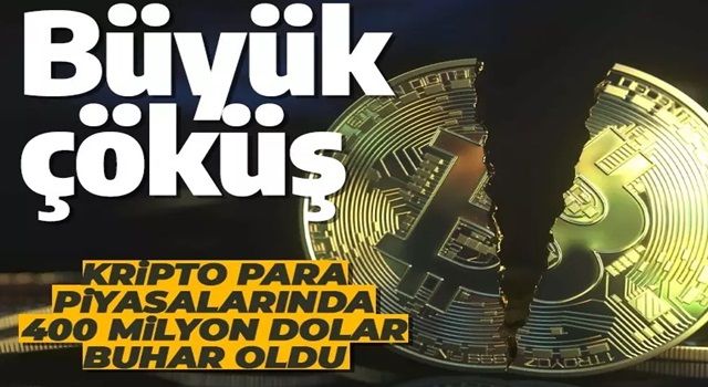 Kripto para piyasalarında Fed depremi! Saatler içerisinde milyonlarca dolar buhar oldu