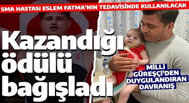 Rıza Kayaalp'ten örnek davranış! Söz verdiği gibi ödülü bağışladı