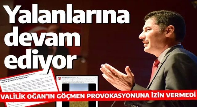 Sinan Oğan'ın göçmen provokasyonu elinde patladı! Van Valiliği o görüntülerin yalan olduğunu tespit etti