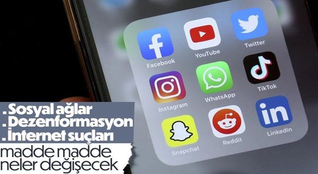 Sosyal medyada dezenformasyon yasası neler getirecek