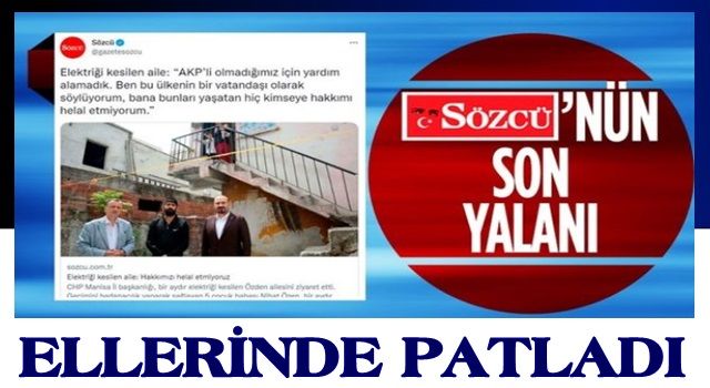 Sözcü Gazetesi'nin bir yalanı daha ifşa oldu: Valilik rakamlarla açıkladı!