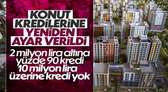 BDDK: 10 milyon TL üzeri olan konutlar için kredi imkanı olmayacak