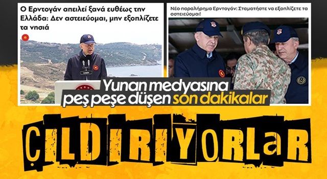 Cumhurbaşkanı Erdoğan'ın uyarısı Yunan medyasında