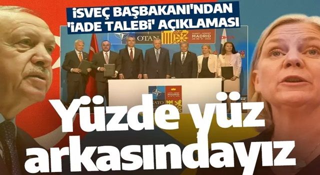 İsveç Başbakanı: Türkiye ile yapılan anlaşmanın arkasındayız