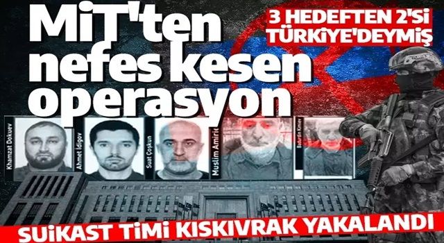 MİT'ten nefes kesen operasyon! Rus suikast timi kıskıvrak yakalandı