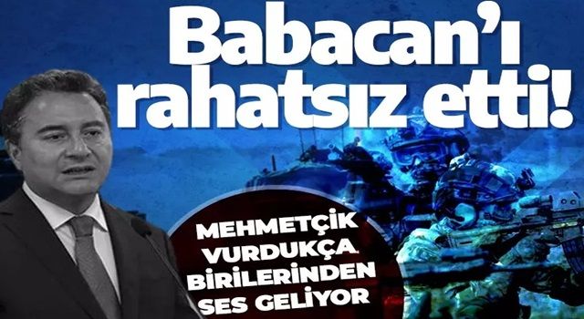 Sınır ötesi operasyon sinyali Ali Babacan’ı rahatsız etti!