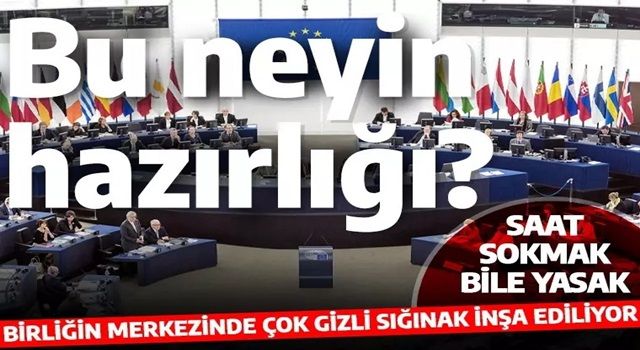 Avrupa neye hazırlanıyor? Liderler için sığınak inşa ediliyor