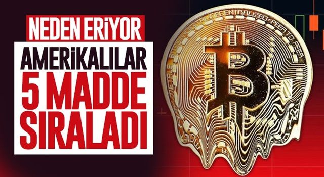 Bitcoin'deki tarihi düşüşün 5 sebebi