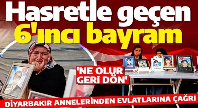 Diyarbakır anneleri bir bayrama daha buruk giriyor! Evlatlarına 'geri dön' çağrısı